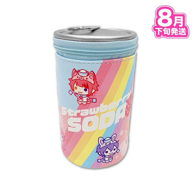 すとぷり いちごそーだ缶ぽーち | グッズ | いちごのおうじ商店 - すと